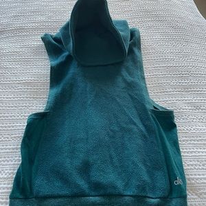 Alo Yoga Brand Fleece Vest